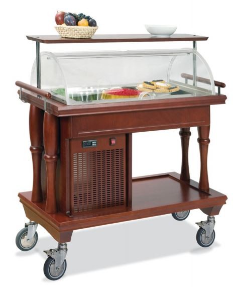 Refrigerated Cheese and Desserts Display - Cheese and Dessert Trolleys